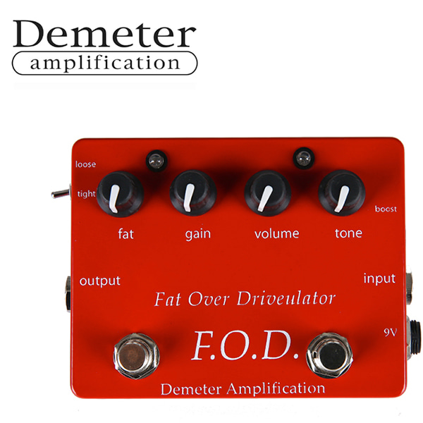Demeter Fat OverDrive / 디미터 부스터 &amp; 드라이브 (FOD-1-SD)