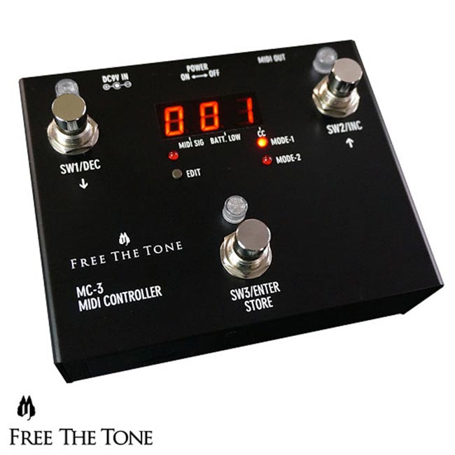 FreeTheTone MIDI Controller MC-3