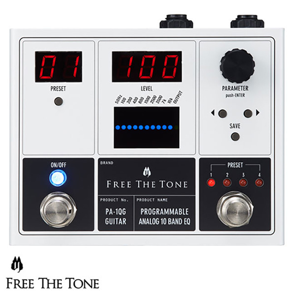 Free The Tone - Programmable Analog 10 Band EQ (PA-1QG)