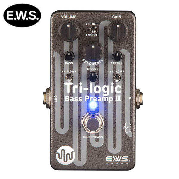 E.W.S Japan Tri-logic Bass Preamp 3