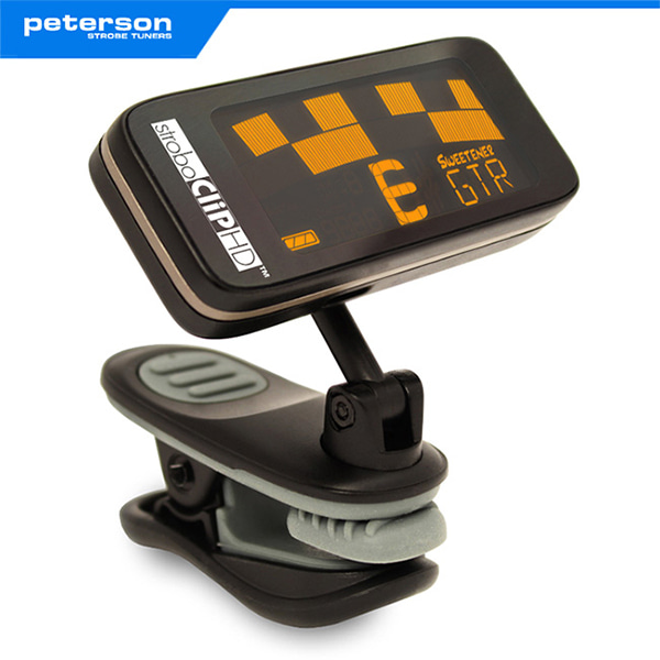 Peterson StroboClip HD™ Clip-On Strobe Tuner 피터슨 클립형 스트로보 튜너