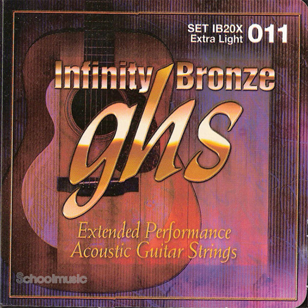 GHS Infinity Bronze IB20X (011-050) 통기타줄
