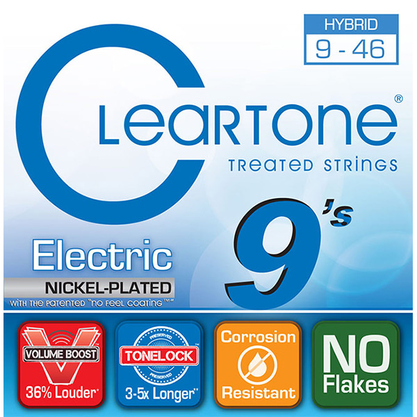 Cleartone ELECTRIC 10-46 LIGHT (9410) 클리어톤 일렉기타 스트링