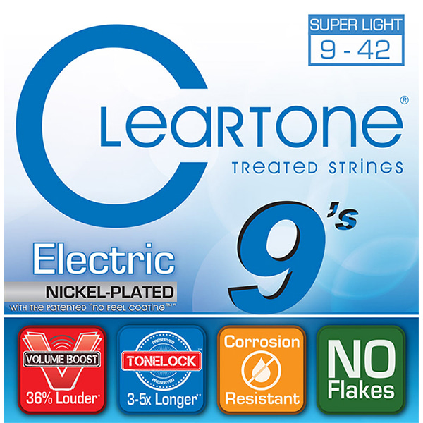 Cleartone ELECTRIC 9-42 SUPER LIGHT (9409) 클리어톤 일렉기타 스트링