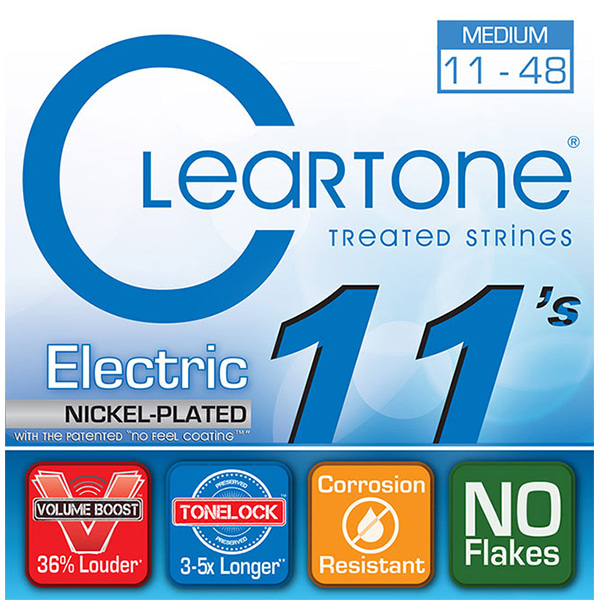 Cleartone ELECTRIC 11-48 MEDIUM (9411) 클리어톤 일렉기타 스트링