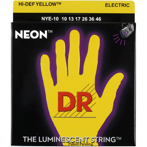 DR Neon HiDef Yellow 일렉기타줄 (010-046) NYE10