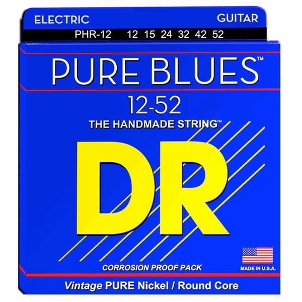 DR Pure Blues Round core 니켈 일렉기타줄 PHR-12 (012-052)