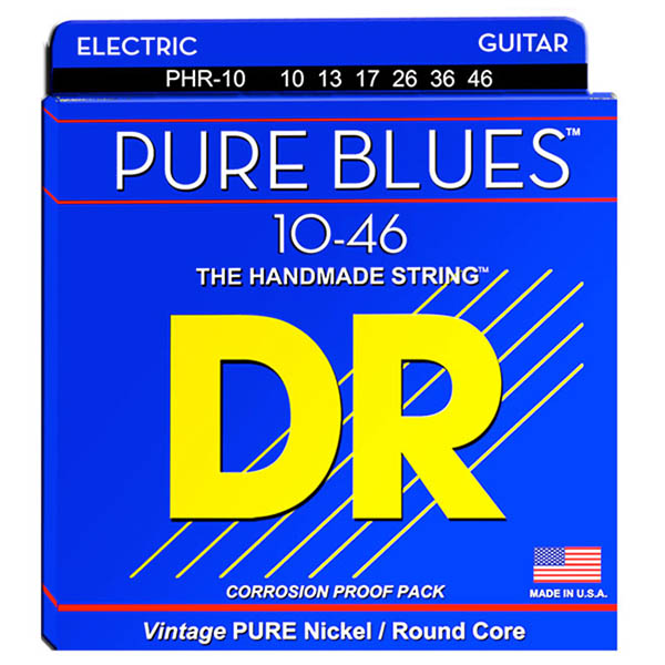 DR Pure Blues 니켈 일렉기타줄 PHR-10 (010-046)