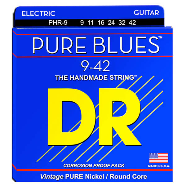 DR Pure Blues 니켈 일렉기타줄 PHR-9 (009-042)