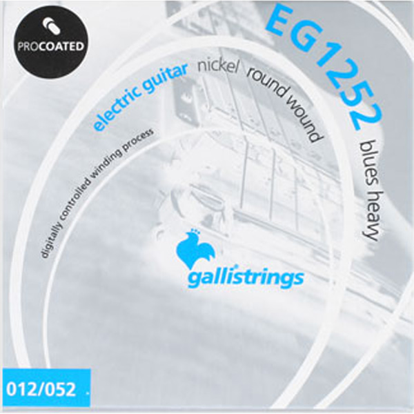 Galli String EG1252 Blues Heavy 니켈일렉기타줄(012-052)
