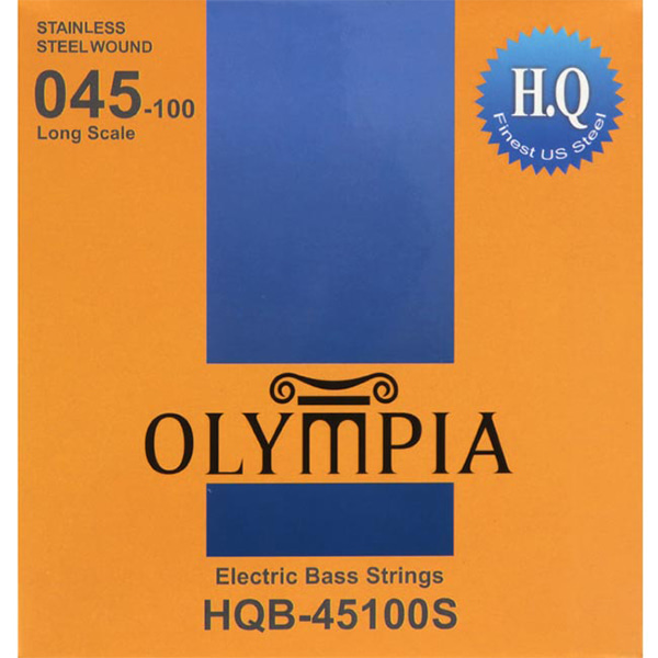 Olympia Stainless Long Scale 베이스줄 045-100(HQB-45100S)