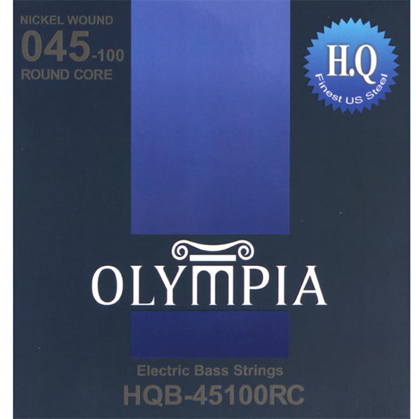 Olympia Round Core Nickel 베이스줄 045-100(HQB-45100RC)